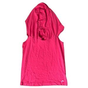 Nike sleeveless hoodie top